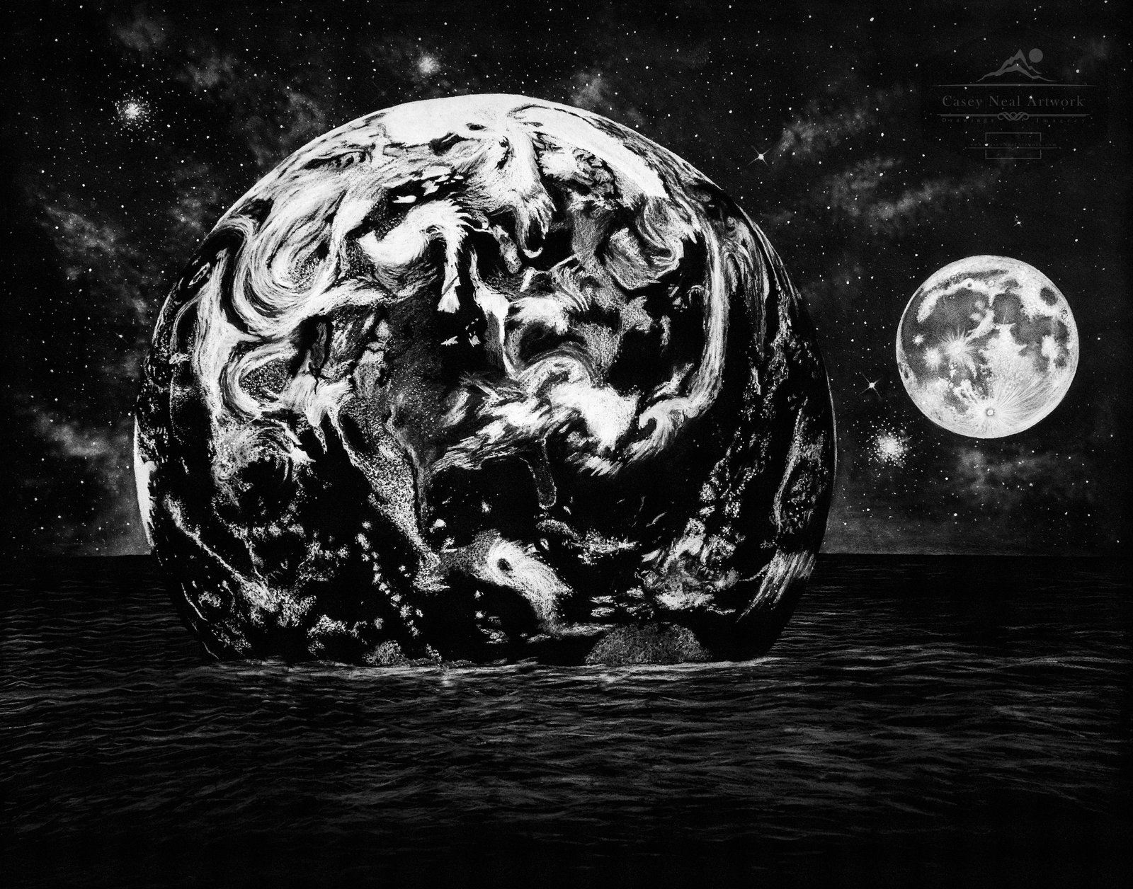 The Earth | Casey Neal Artwork